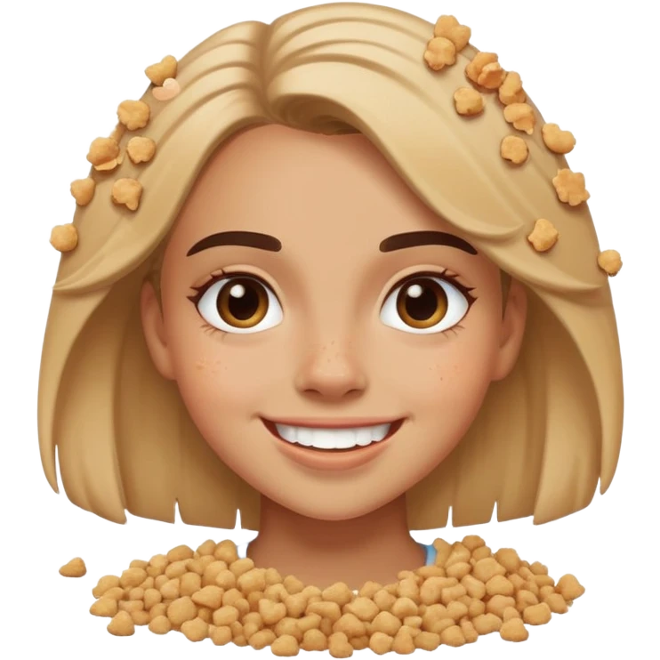 Cara gobbled up all the cookies emoji