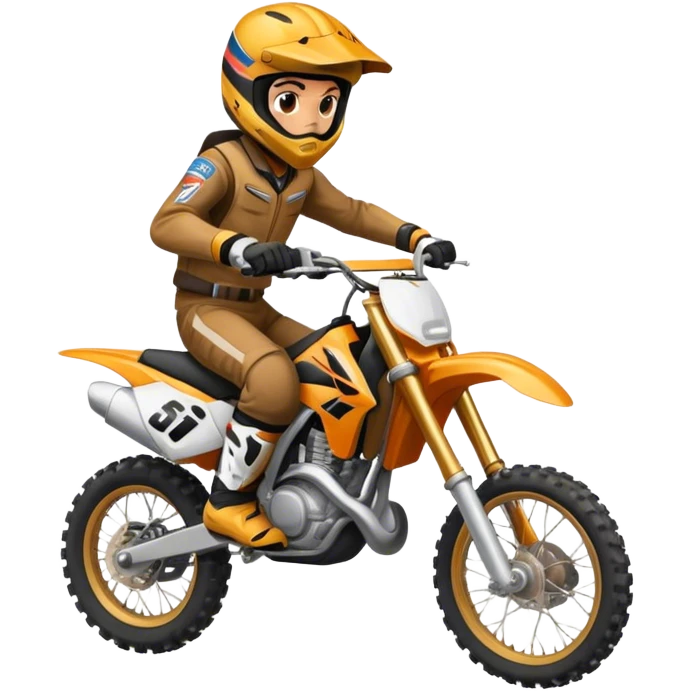 Moto cross emoji