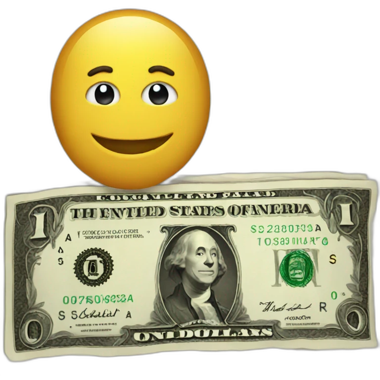 dollar emoji