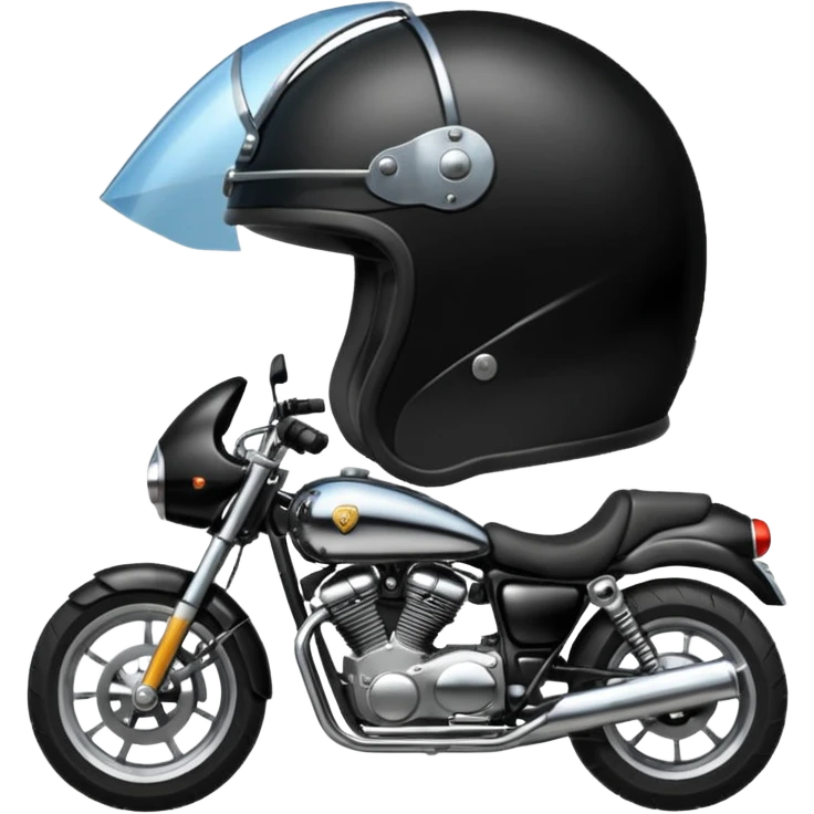 CASCO y MOTO emoji