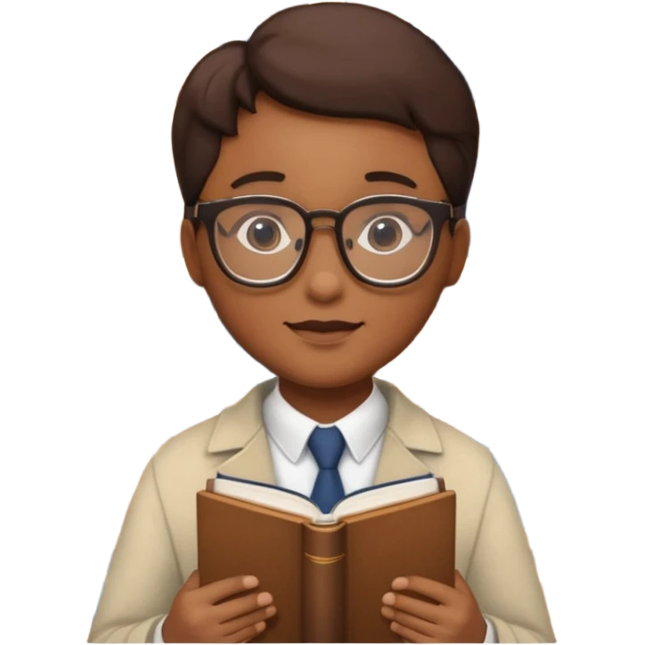 I’ll go to the library emoji