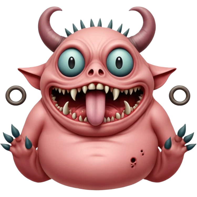 cinematic - hieronymus bosch phantasmagoric mutated creatures from hellish expanses emoji