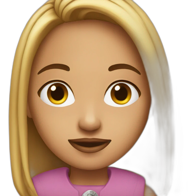 Elle crie emoji