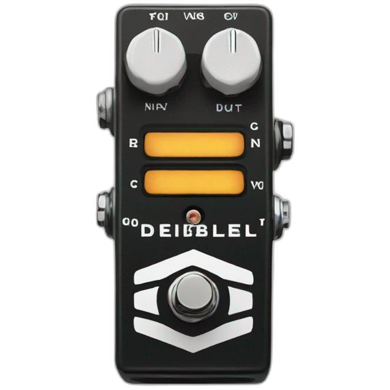 Decibelics pedal emoji