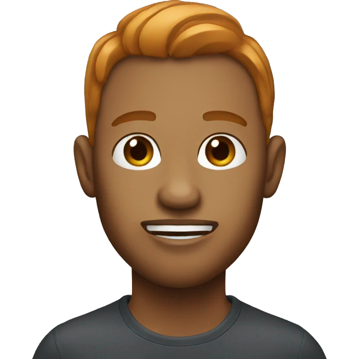 Black ginger emoji