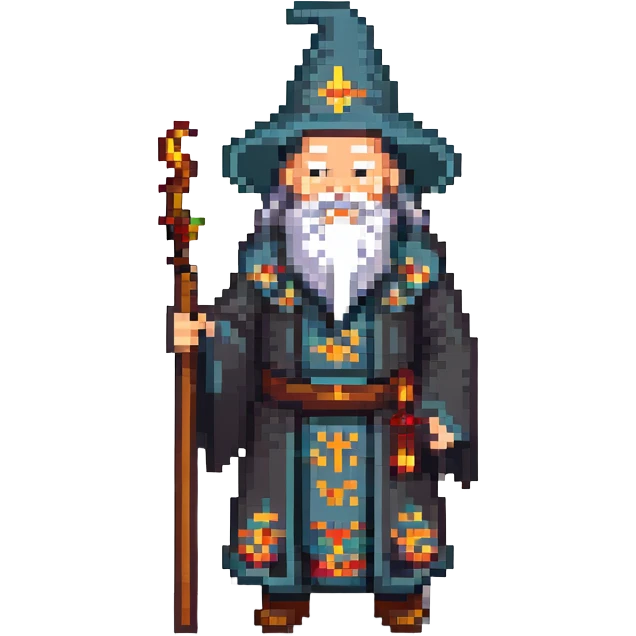 old Chinese wizard emoji