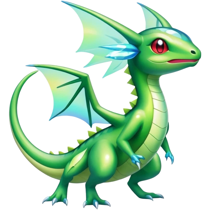 Shiny Exotic Flygon-Amaura-Hybrid-Creature emoji