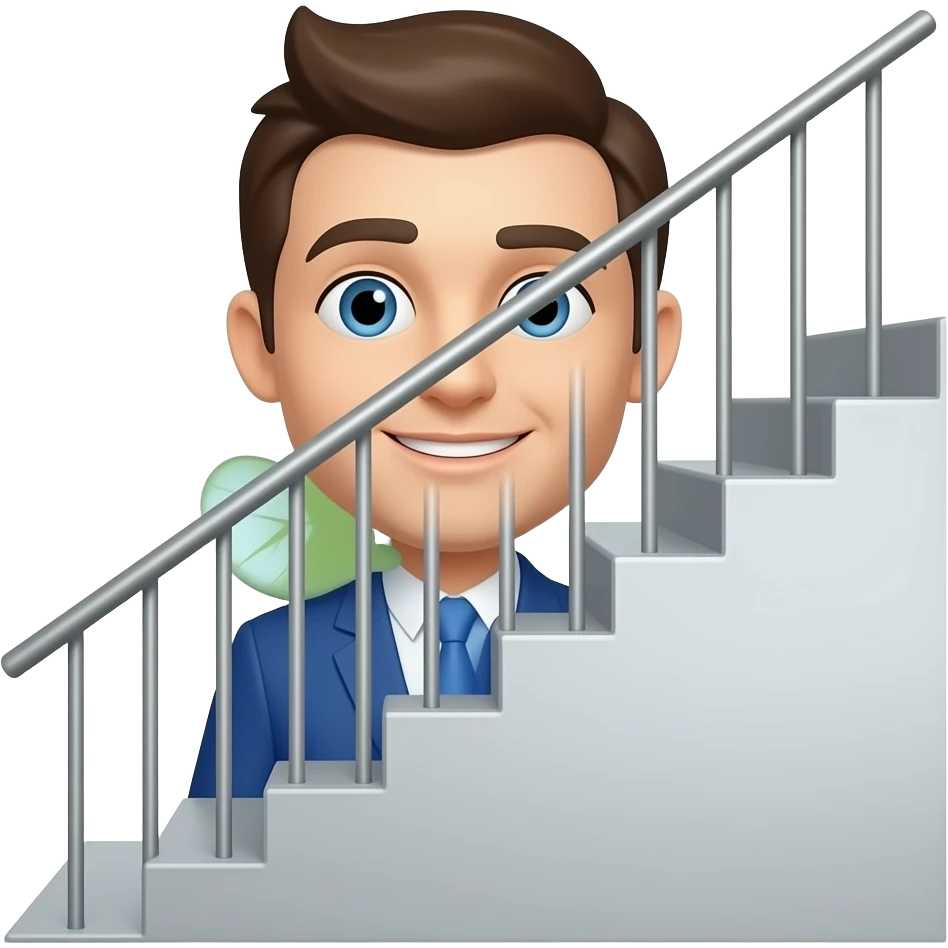 Merdivenden İNEN biri emoji