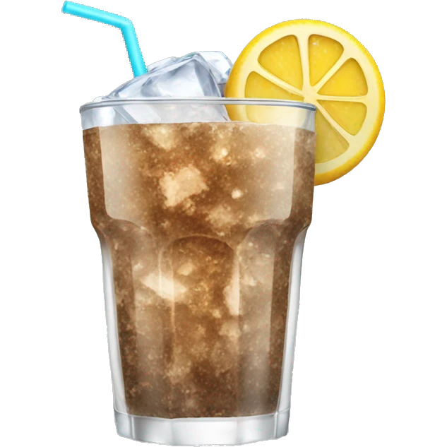 Granite ice drink emoji