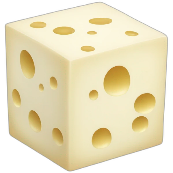 white cheese cube emoji