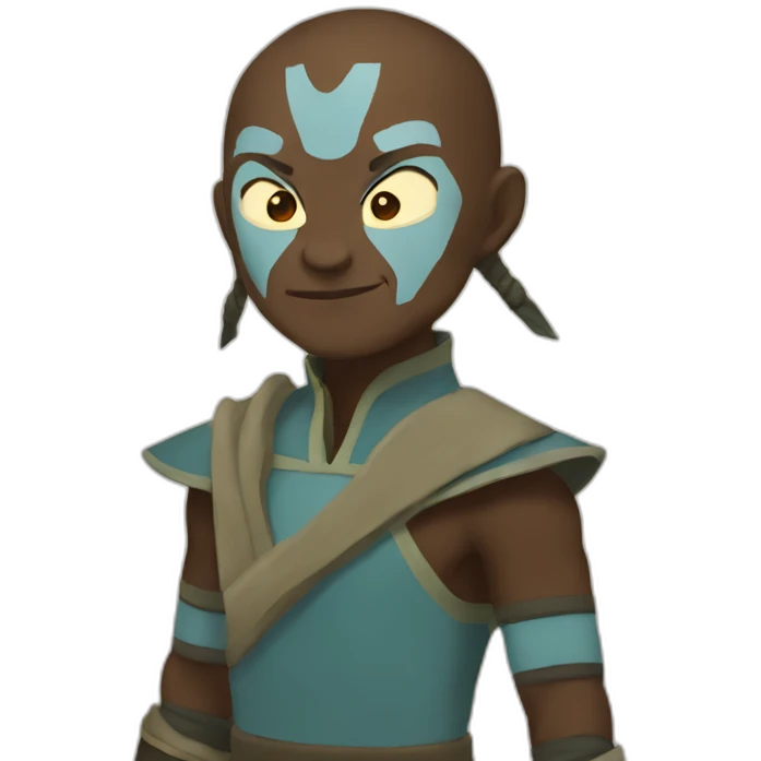 Avatar The Last Airbender - The Lightning Bender emoji