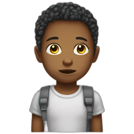 Poor child emoji