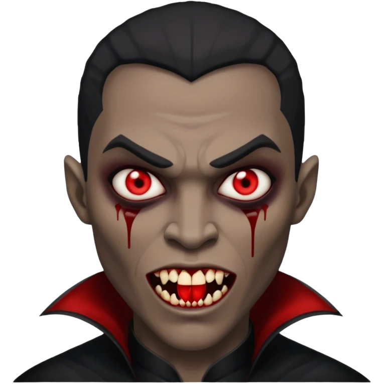 black men Vampire emoji