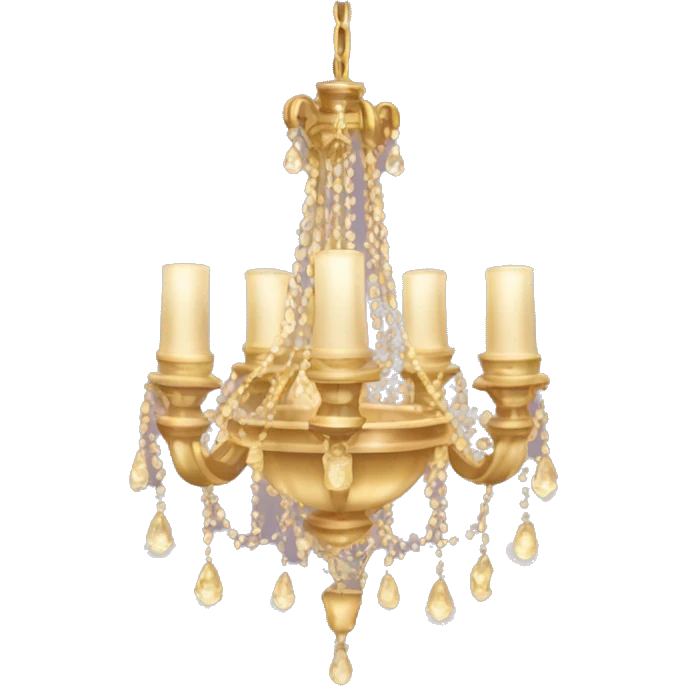 Bridgerton Inspired Emoji : Chandelier – Representing the opulent ballroom settings. emoji