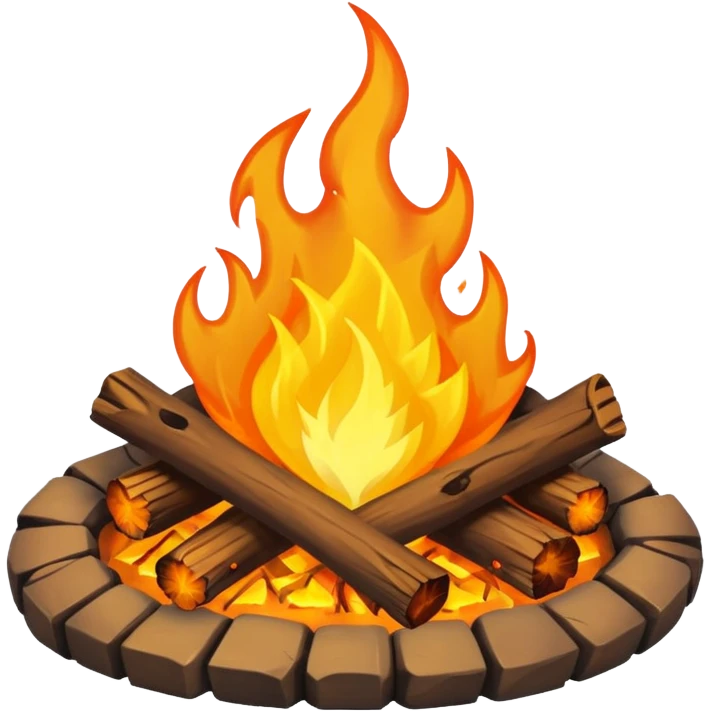 Campfire emoji