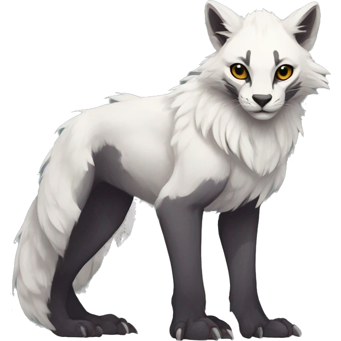 Modern Rare Fantasy Vernid-Trico-species by LiLaiRa, markings, full body emoji