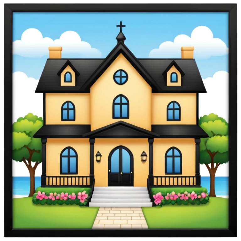 wedding house emoji