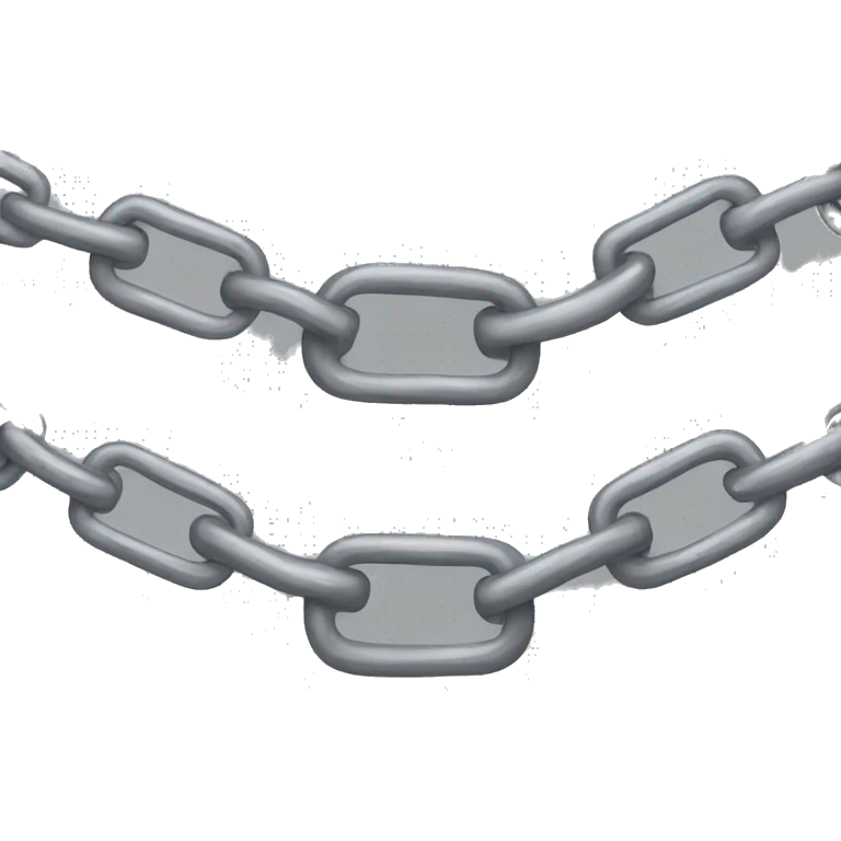 gray chains emoji