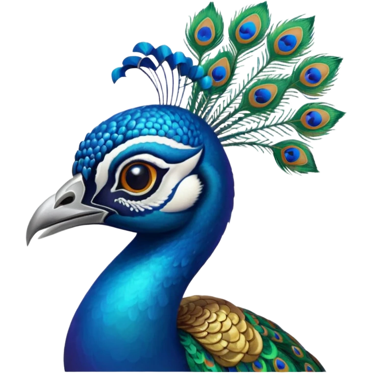 Peacock emoji