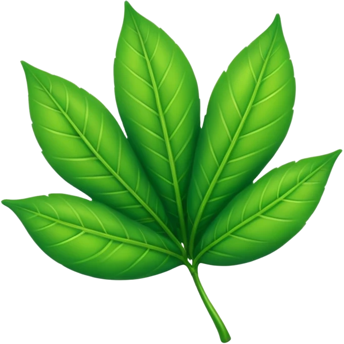 Emoji green nature  emoji