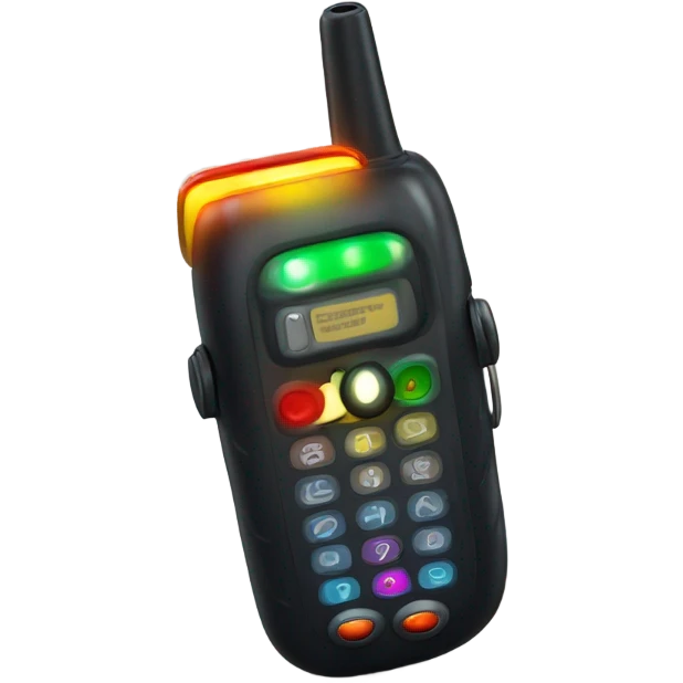 walkie-talkie hacker style emoji