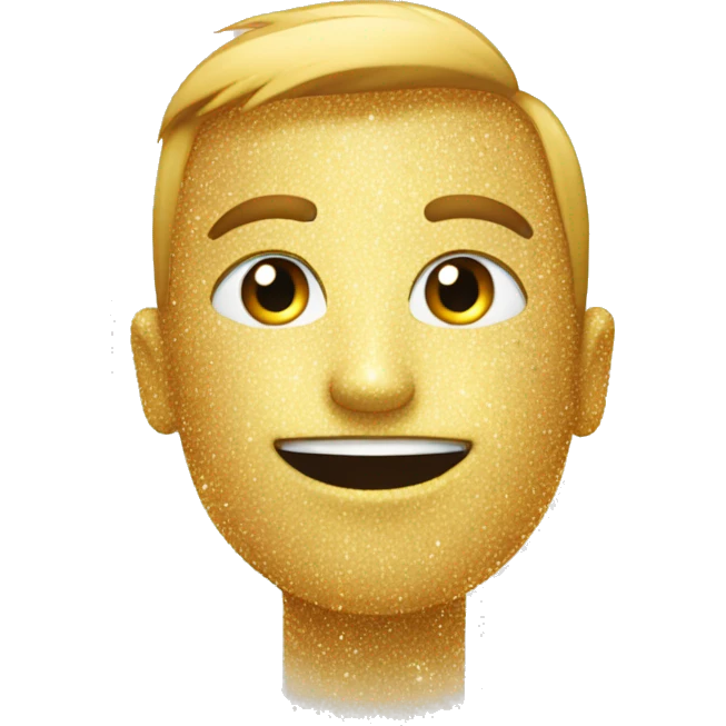 Words influenced with sparkles emoji