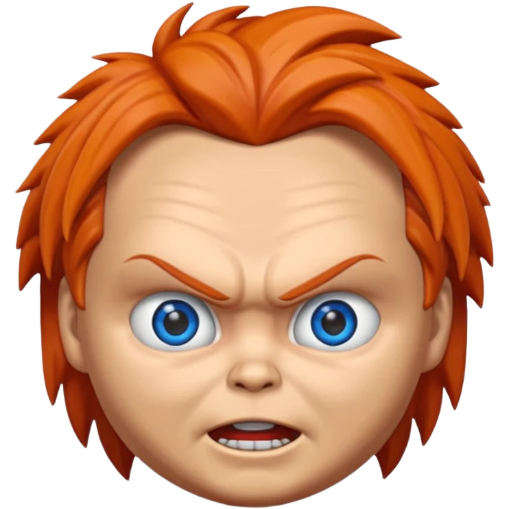 Un emojin de chuky emoji