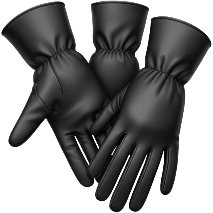 black gloves emoji