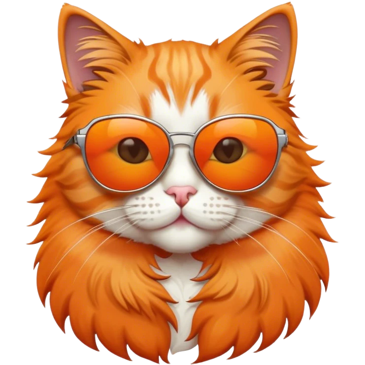 Cat with sunglasses🤣🤣 emoji