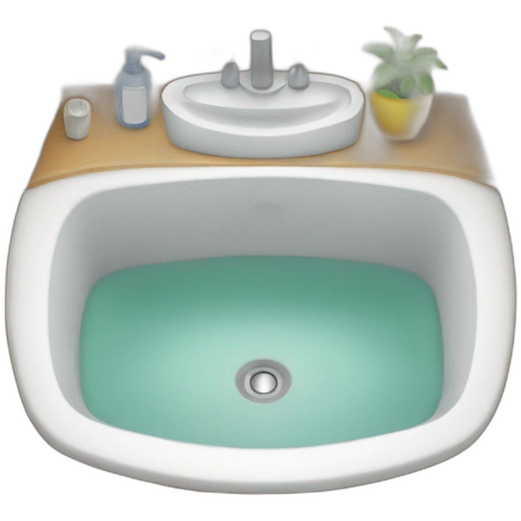 Home alto en el lavabo emoji