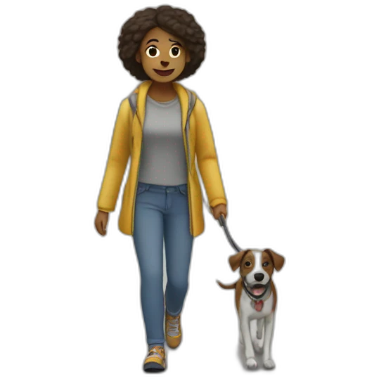 Took a walk, felt less anxious. emoji