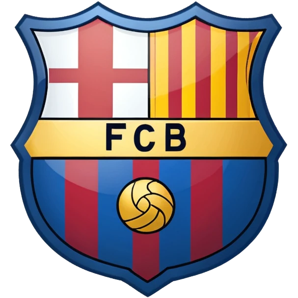 Logotipo de fc barcelona emoji