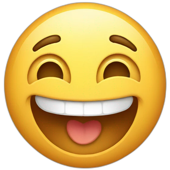 funny smile emoji