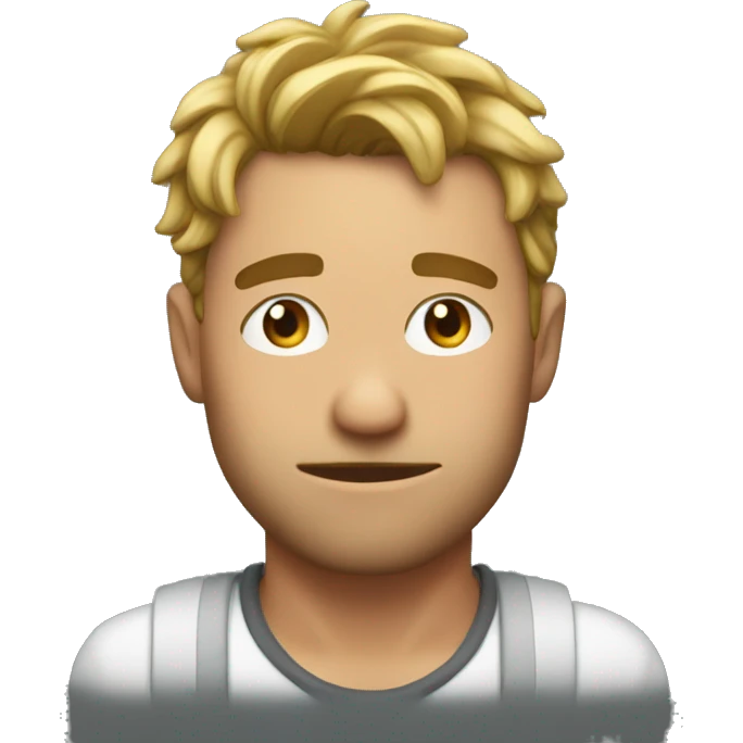 A picture of Nate sweating emoji
