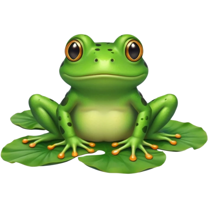 My dudes frog emoji