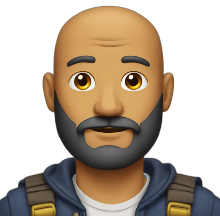 Mago con barba emoji