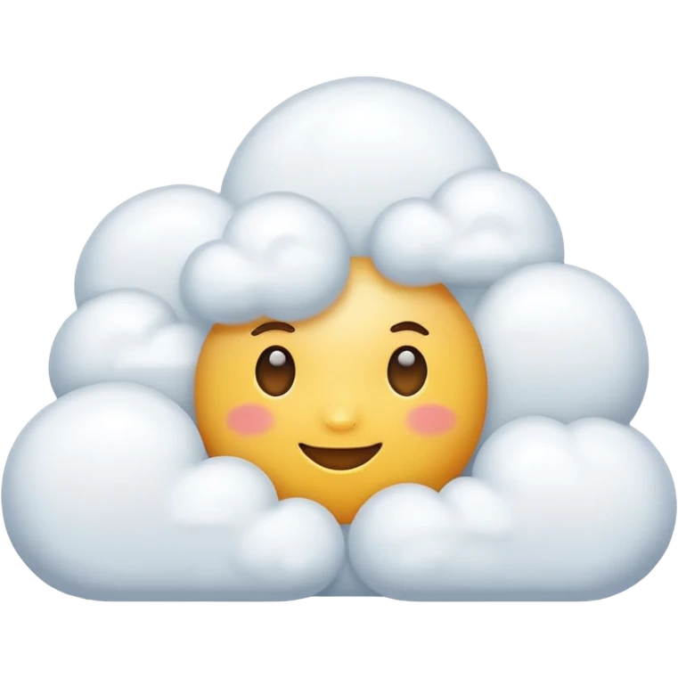 white cloud emoji