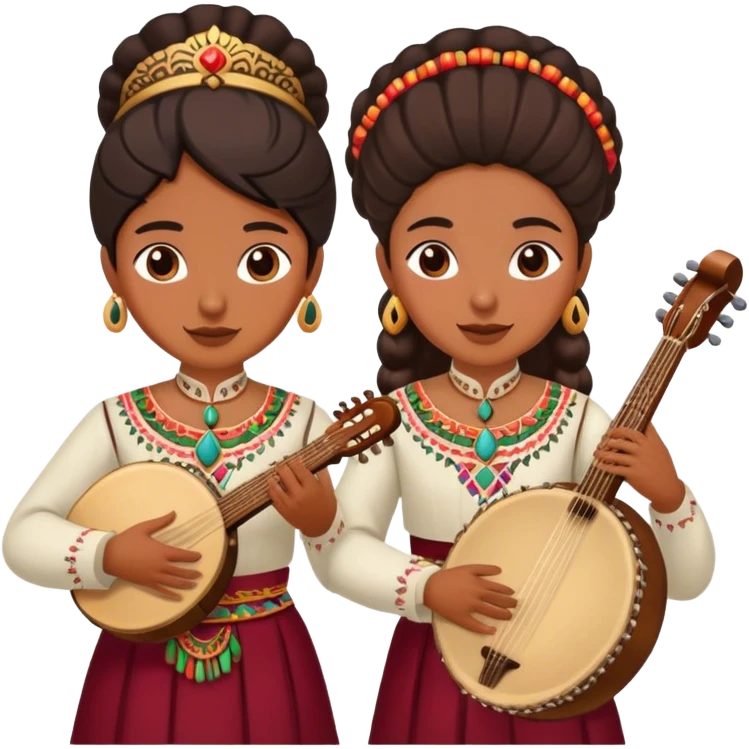 Dancing norteñas  emoji