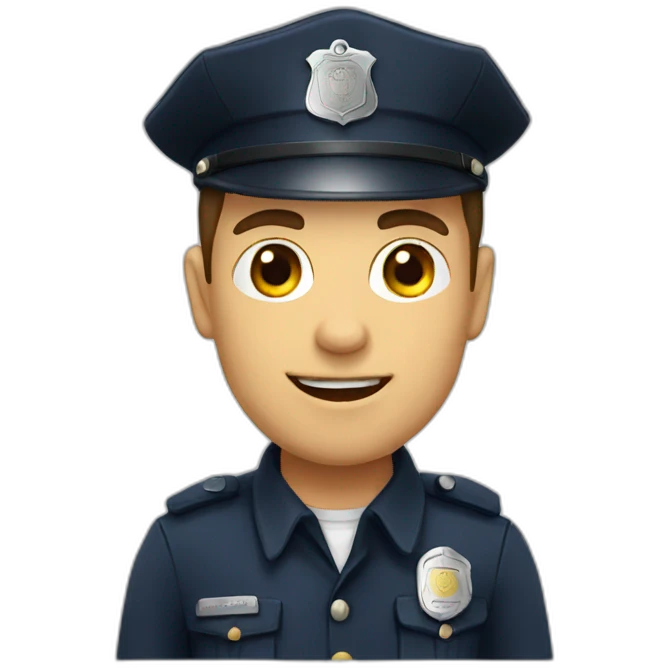 Policier emoji