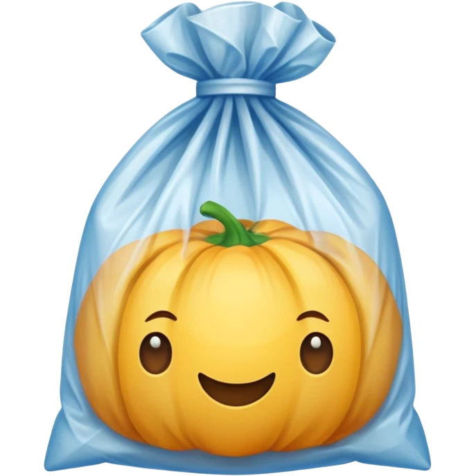 polythene grocery bag emoji