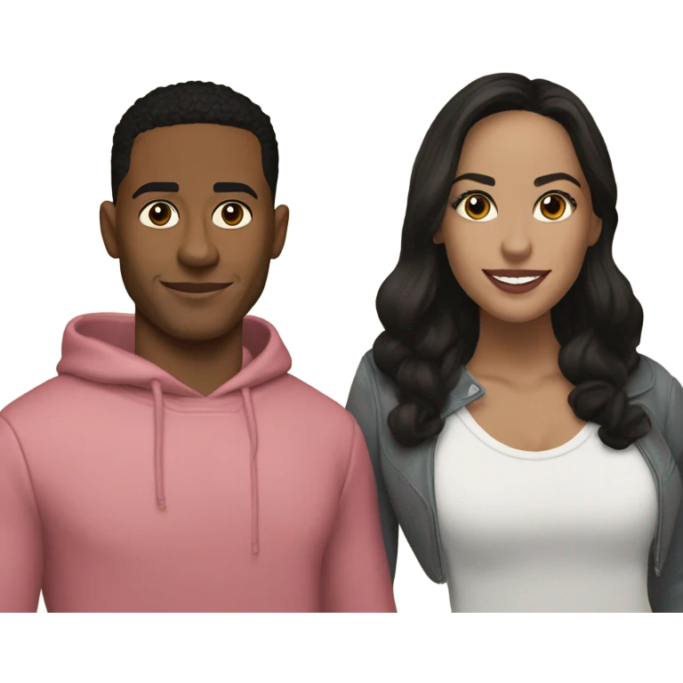tefi valenzuela and josh king madrid emoji