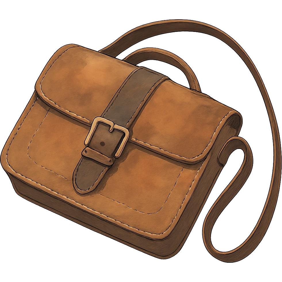 top view of an object in ghibli style emoji