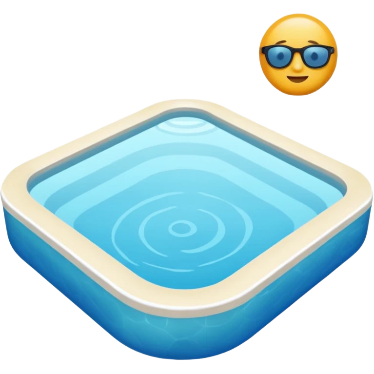 Summer pool emoji