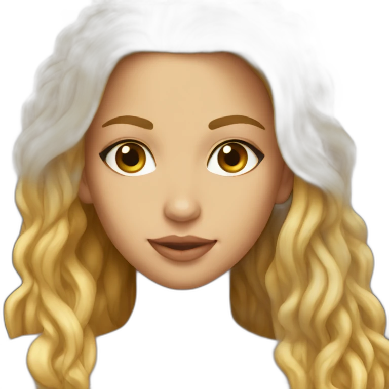 shakira realistic body emoji