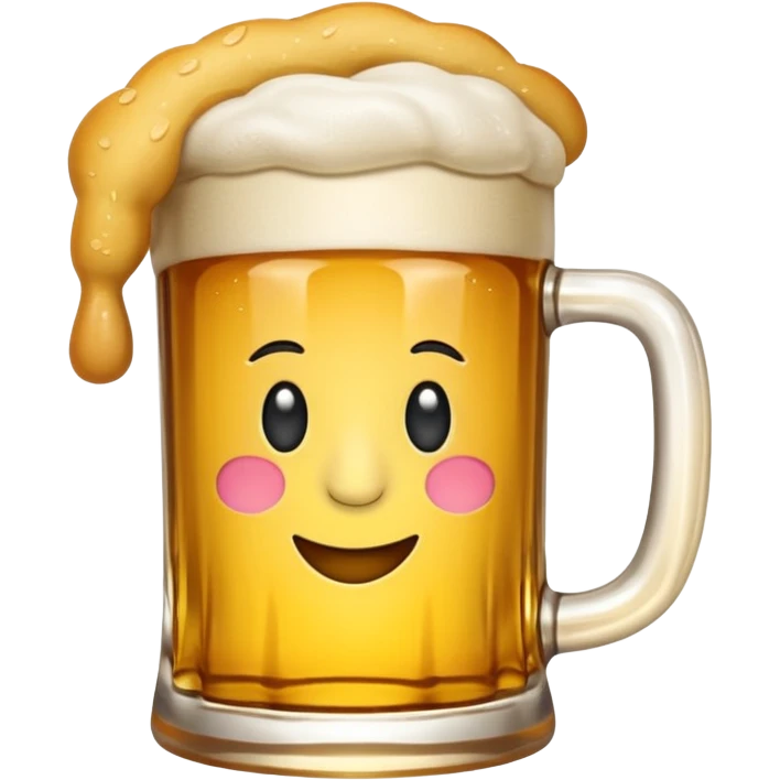 bier emoji gekennzeichnet mit "Freitags-Fübi" emoji