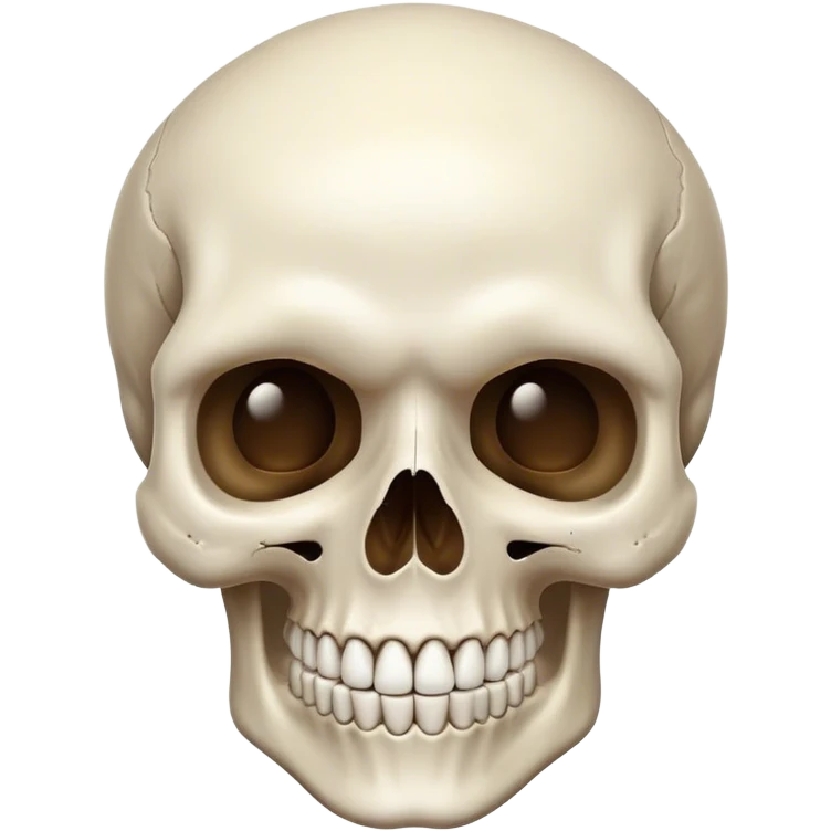 Skull smiling  emoji