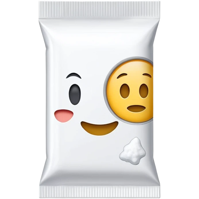 Salt packet emoji
