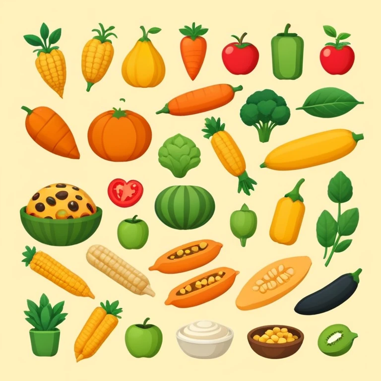 vegan ios style emoji