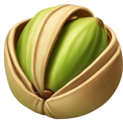 roasted pistachios emoji