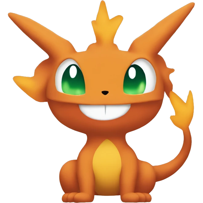 pokemon charizar minimal icon emoji